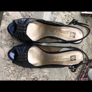 Anne Klein Shoes - Anne Klein navy heels Anne Klein Shoes - Anne Klein navy heels